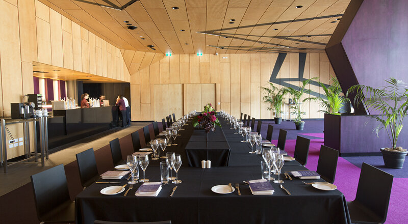 Indigo Room Long Table Setup View 5