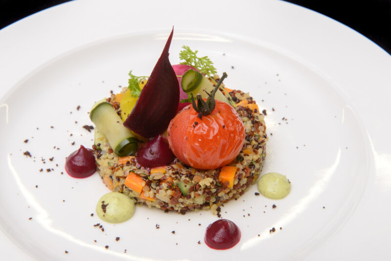 Food - vegetarian plated