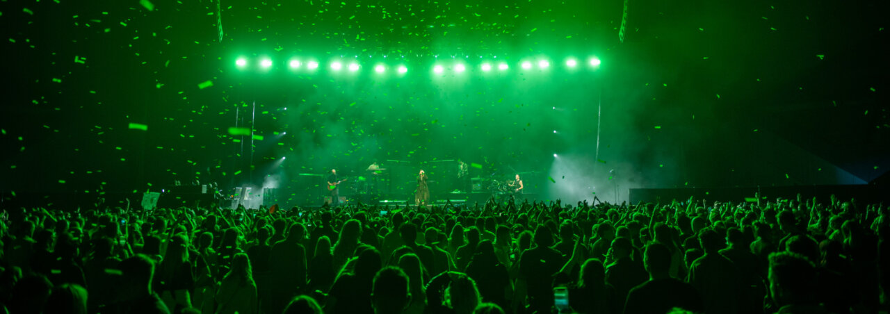 The Script perform at RAC Arena, September 2022.