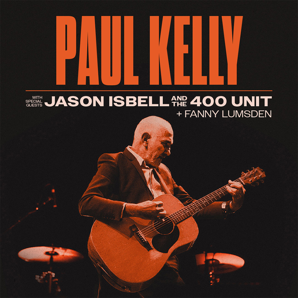 Paul Kelly 2025 tour artwork