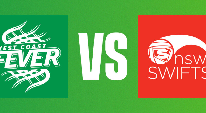 West Coast Fever vs NSW Swifts Image