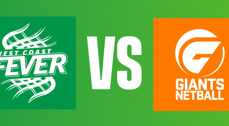 West Coast Fever vs Giants Netball Image