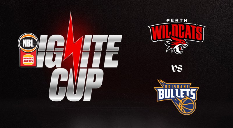 Ignite Cup – Perth Wildcats vs Brisbane Bullets Image