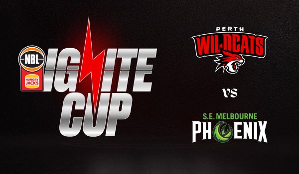 Ignite Cup – Perth Wildcats vs S.E. Melbourne Phoenix Image