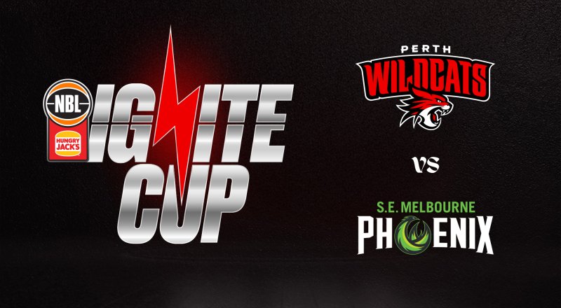 Ignite Cup – Perth Wildcats vs S.E. Melbourne Phoenix Image
