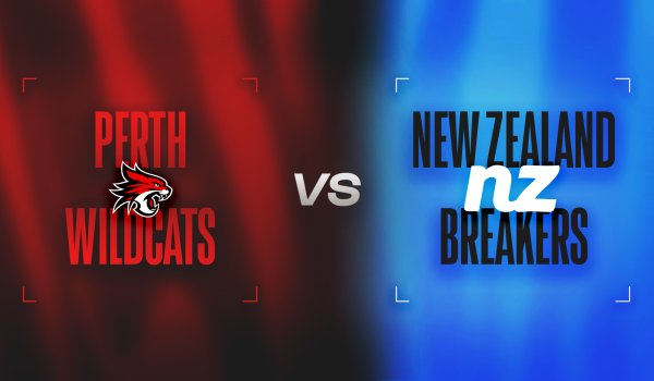 Perth Wildcats vs New Zealand Breakers Image
