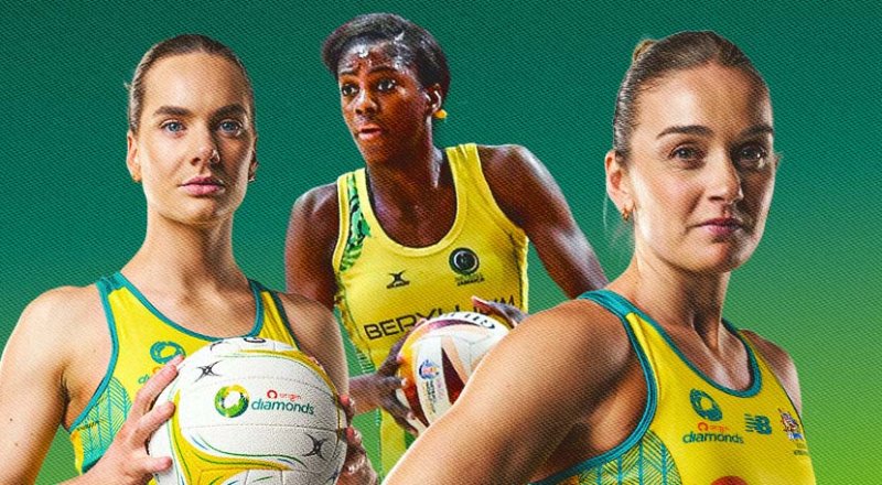 Australian Diamonds vs  Jamaican Sunshine Girls Image