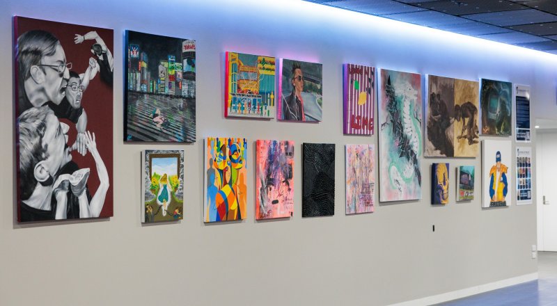 Passing By Project art exhibition
